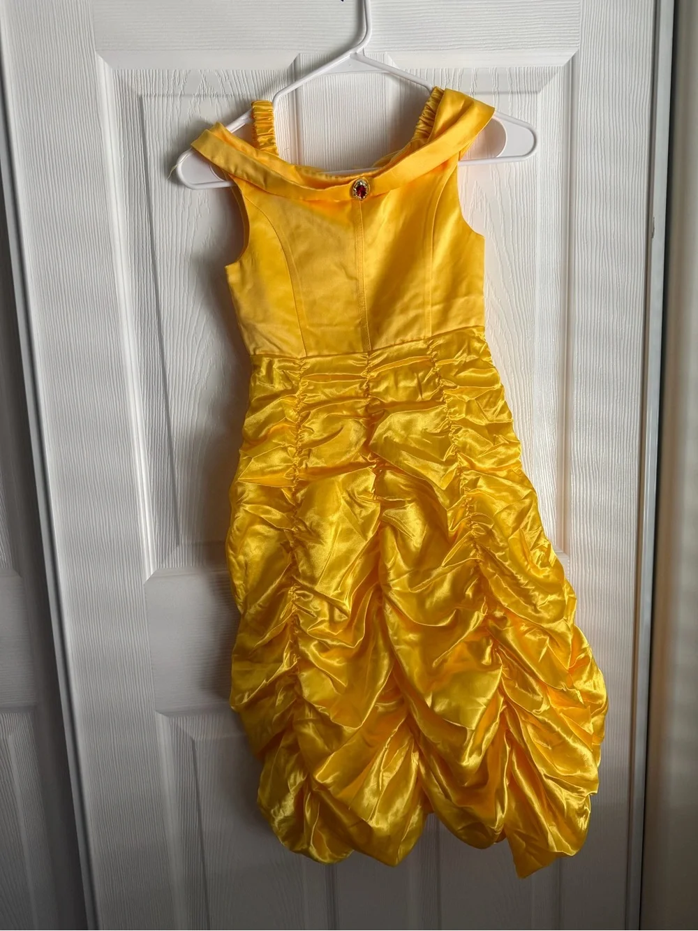 Kids Costume. Belle. Yellow Gold Dress.